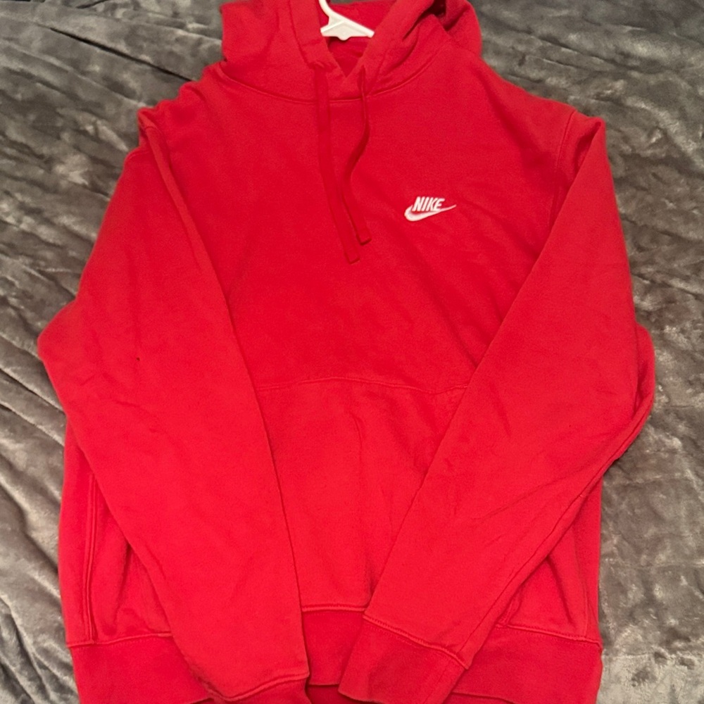 Women’s medium red Nike hoodie